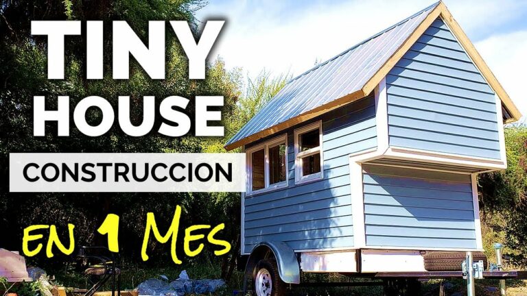 Cómo construir una tiny house remolque